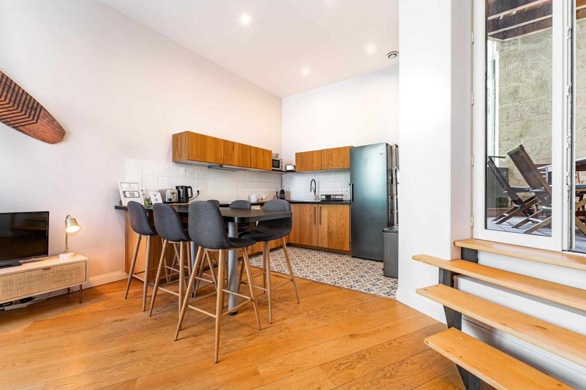 Appartement Aux Portes Du Jardin Public Bordeaux Bagian luar foto
